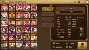 SW conta mid game com Ld Akroma - Summoners War