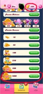 Conta Candy Crush Saga com 1009 De Gold