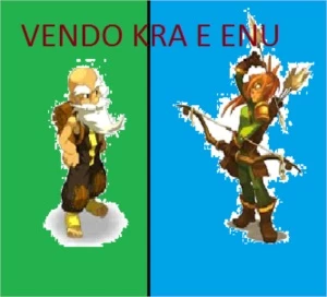 VENDO KRA E ENU SEM SET ...SCROLL EM ALGUMAS PARTES(LVL 200) - Dofus