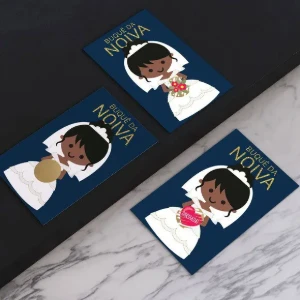 25 Raspadinhas Buquê da Noiva - Escolha o Modelo