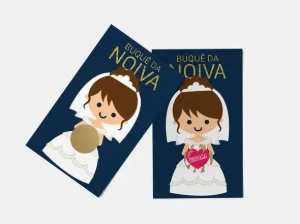 25 Raspadinhas Buquê da Noiva - Escolha o Modelo - Artesanato e Personalizados
