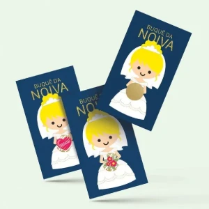 25 Raspadinhas Buquê da Noiva - Escolha o Modelo - Artesanato e Personalizados