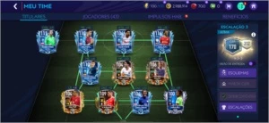 Conta FIFA Móbile 21 Com Ger 170 e entrosamento 312