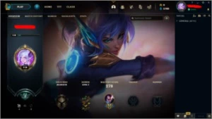 Conta de lol, platina season passada, 121 skins - League of Legends