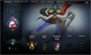 Conta Gold 2 com $150 em skins - League of Legends LOL