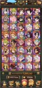 CONTA NANATSU NO TAIZAI GRAND CROSS GLOBAL - Outros
