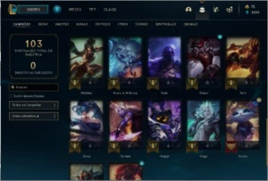 Conta Platina I League of Legends, mmr ruim, level 49 LOL