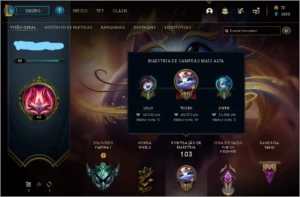 Conta Platina I League of Legends, mmr ruim, level 49 LOL