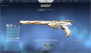 Conta valorant pronta para rank com faca e skin de ghost