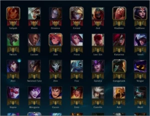 Conta Ouro 3 54 Campeões nivel 64  Riven Emissaria e mais. - League of Legends LOL