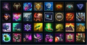 Conta Ouro 3 54 Campeões nivel 64  Riven Emissaria e mais. - League of Legends LOL