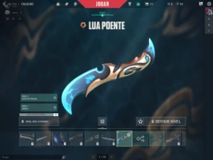 Conta Valorant lv 25 + Skin de faca Lua Poente