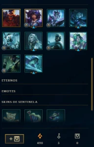 conta mestre com tf vitorioso e cromas - League of Legends LOL