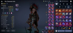 Conta Black Desert Mobile 77800k CP