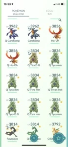 Conta Top 90 milhões XP - Pokémon