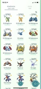 Conta Top 90 milhões XP - Pokémon