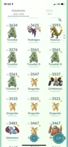 Conta Top 90 milhões XP - Pokémon