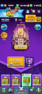 Vendo conta Clash Royale