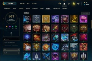 CONTA PLATINA 224 SKINS FULL CHAMPS - League of Legends LOL