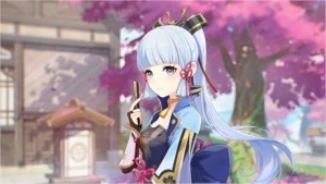 Genshin Impact Conta com Xiao, Zhongli, Venti, Ayaka C1 AR55