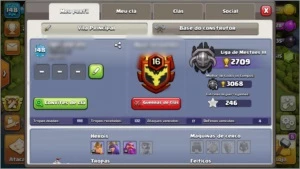 Cv11 bem upado - Clash of Clans