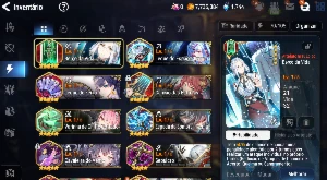 Conta Epic Seven Boss Arunka + 6 ML5  - Outros