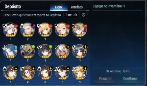 Conta Epic Seven Boss Arunka + 6 ML5  - Outros