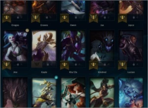 CONTA PLATINA 2 SMURF 62% WR - League of Legends LOL