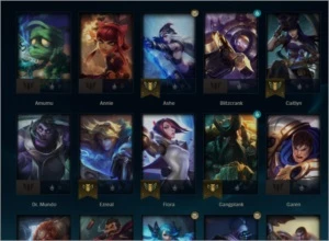 CONTA PLATINA 2 SMURF 62% WR - League of Legends LOL