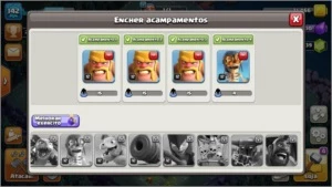 Conta clash of clans