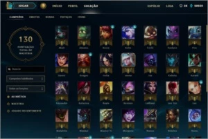 CONTA LOL NÍVEL 31 UNRANKED - 48 CAMPEOES - 20 SKINS - League of Legends