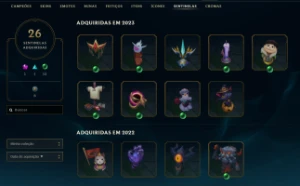 Conta De Lol Lvl 200+, 100+ Skins - League of Legends