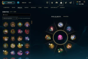 Conta De Lol Lvl 200+, 100+ Skins - League of Legends