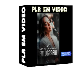 Pack Plr Em Video Cursos De Maquiagem + Bónus - Outros