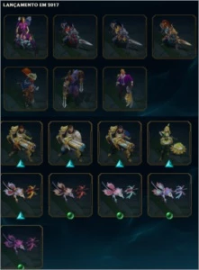 Conta de Lol Unranked ( ex Diamante 1) S3 Morgana Vitoriosa+ - League of Legends