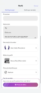 Conta de discord + com efeito e decoração permanente - Outros