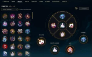 CONTA LOL DIAMANTE 4 / 203 SKINS - League of Legends