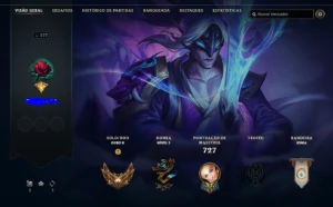 Conta lol criada em 2012 - 420 skins - League of Legends