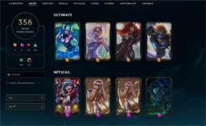 Conta de League of legends LOL