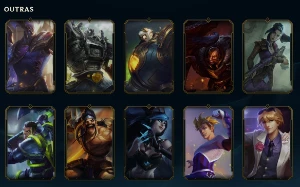 Conta League of Legends Full Acesso - 153 Champs e 88 Skins LOL