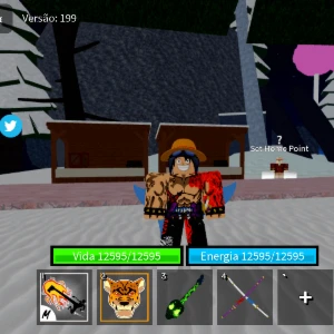 Conta De Blox Fruits Full V4 Com Kitsune Gravity