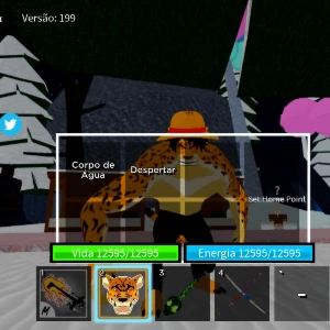 Conta De Blox Fruits Full V4 Com Kitsune Gravity - Roblox