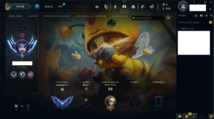 Conta diamante IV 64% de win rate - League of Legends LOL