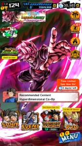 Dragon Ball Legends - UL Goku Black SSJ Rosé 8* + 30k CC - Outros