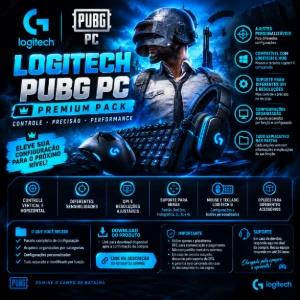 ⚡ Logitech Pubg Pc Premium Pack | LIFE TIME ⚡