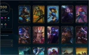 CONTA LOL 200 SKINS / PLATINA ULTIMA SEASON (MERCADO PAGO) - League of Legends