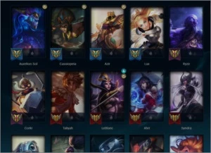 CONTA LOL 200 SKINS / PLATINA ULTIMA SEASON (MERCADO PAGO) - League of Legends
