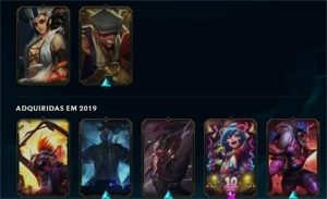 CONTA DIAMANTE 4 LOL - League of Legends