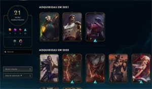 CONTA DIAMANTE 4 LOL - League of Legends