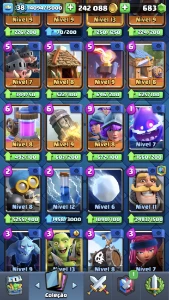 Conta Clash royale nível 38